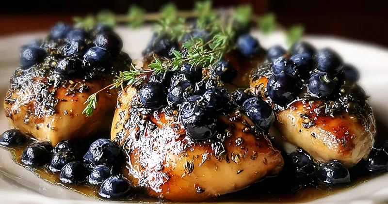Best-Ever Blueberry Thyme Chicken: An Incredible Ultimate Recipe