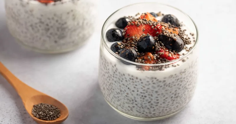 Healthy & Irresistible Yogurt Chia Pudding Recipe