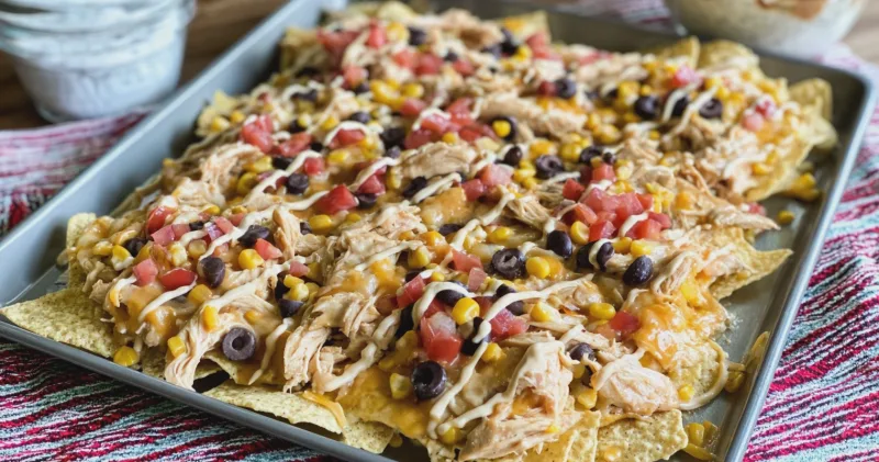 Creamy Slow Cooker Chicken Nachos: A Satisfying Family Favorite