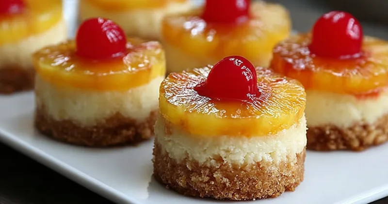 Decadent Mini Pineapple Upside Down Cheesecakes: A Must-Try Dessert