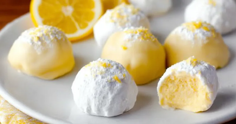 Delectable Lemon Truffles: A Quick & Easy Dessert Recipe