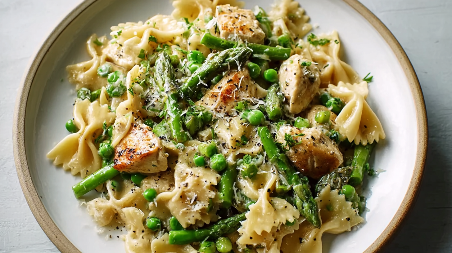 Deliciously Easy Chicken Pasta Primavera Recipe