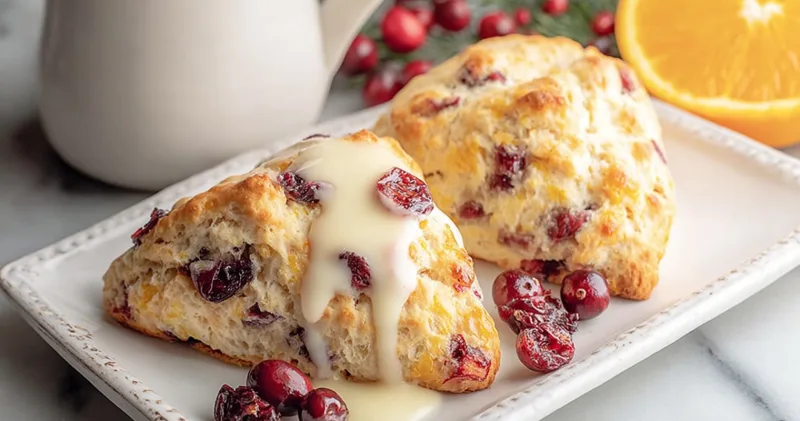 Delightful Starbucks Cranberry Orange Scones Copycat Recipe