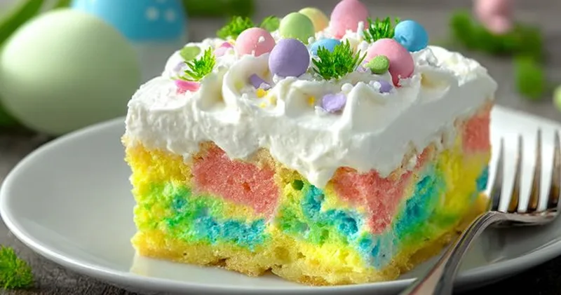 Make Your Easter Special with This Irresistible Poke Cake