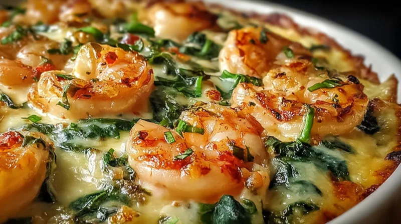 Easy 30-Minute Low-Carb Shrimp Tuscan Bake