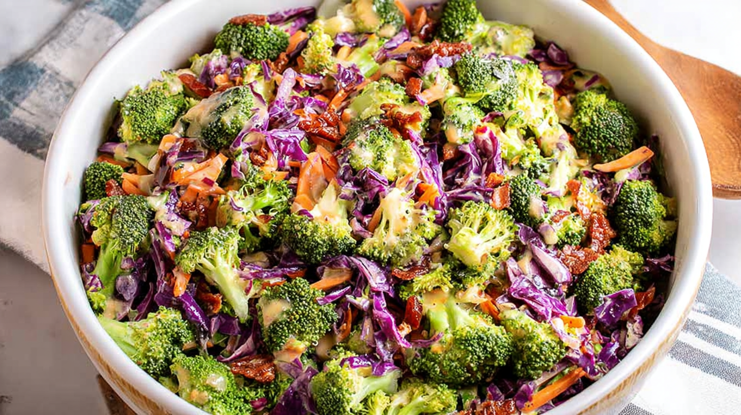 Elevate Your Meal Prep with This Crunchy Broccoli Salad
