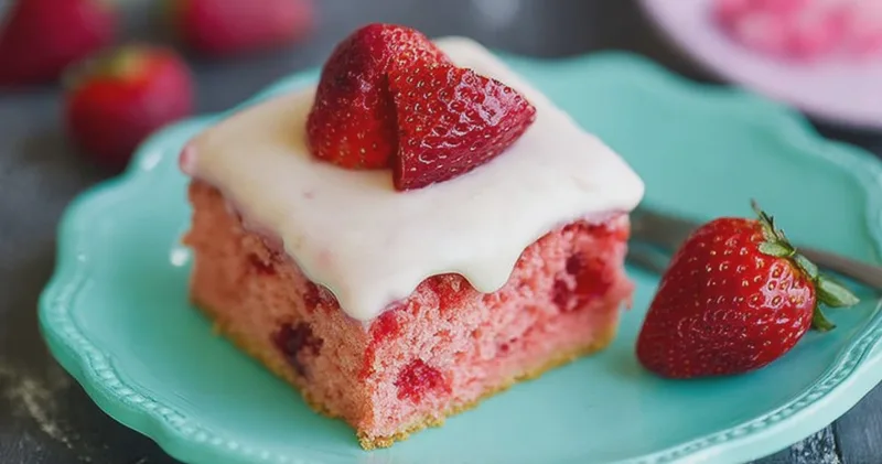 Healthy Strawberry Cake: A Light and Tempting Dessert