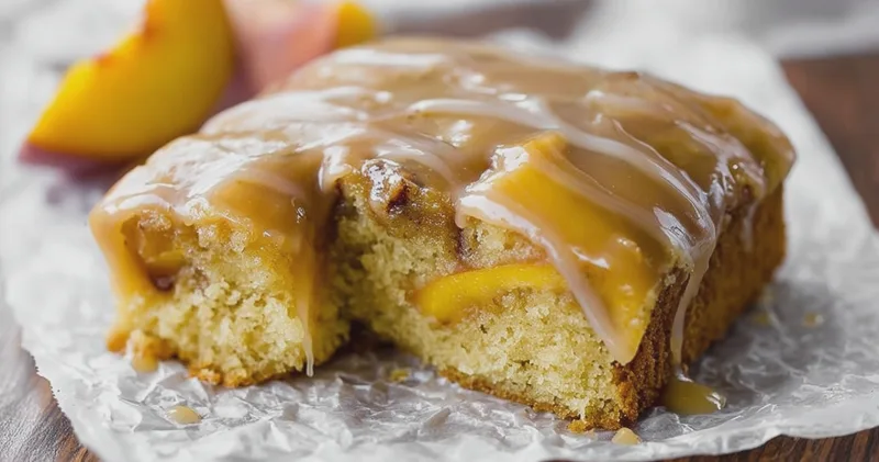 Indulge in the Decadent Brown Sugar Peach Cake Recipe