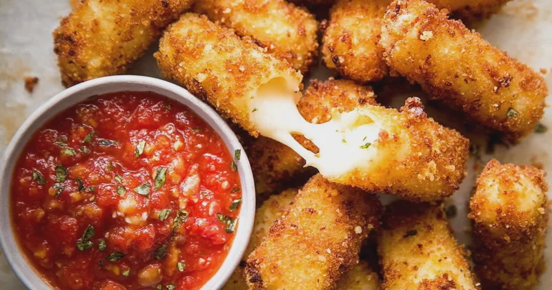 Irresistible Homemade Mozzarella Sticks You Can Make Tonight