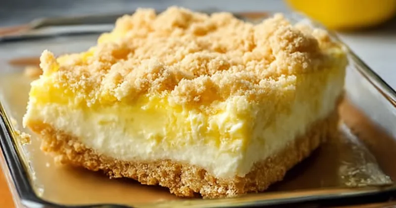 Lemon Cream Cheese Dump Cake: The Perfect Easy Dessert