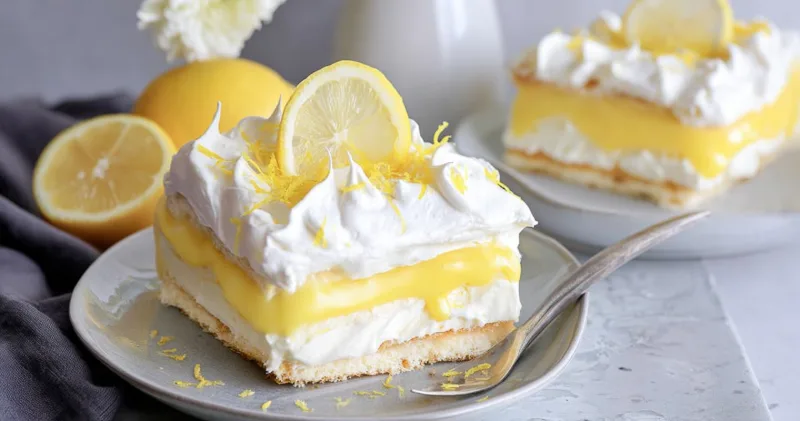Irresistible Lemon Lush Cake Recipe: A Zesty Delight