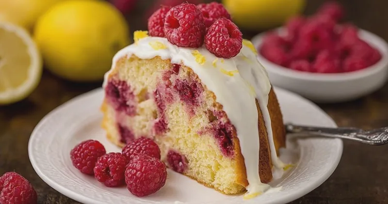 Lemon Raspberry Bundt Cake – A Zesty Spring Delight