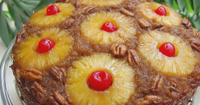 Mean Chef's Irresistible Pineapple Upside-Down Cake
