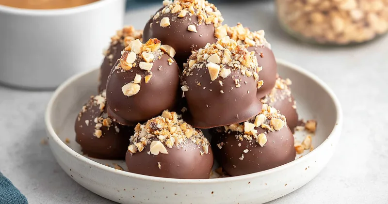 Melt-in-Your-Mouth Hazelnut Truffles