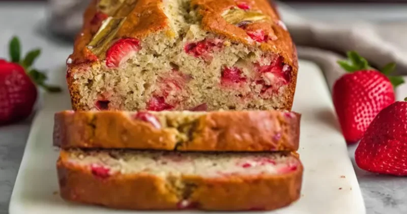 Delicious Strawberry Banana Bread: A Must-Try Recipe!