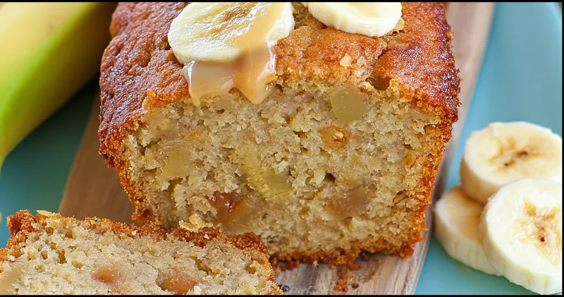 Super Moist & Delicious 3-Ingredient Banana Bread