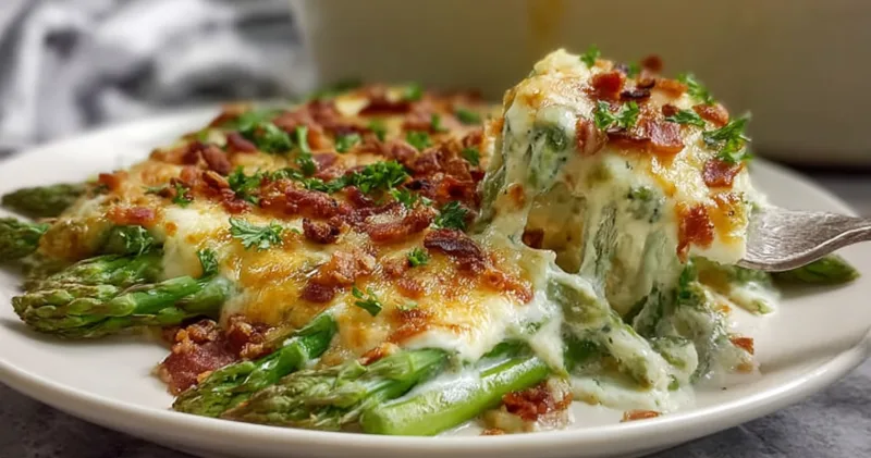 Tasty Keto Asparagus Casserole: A Comforting Low-Carb Delight