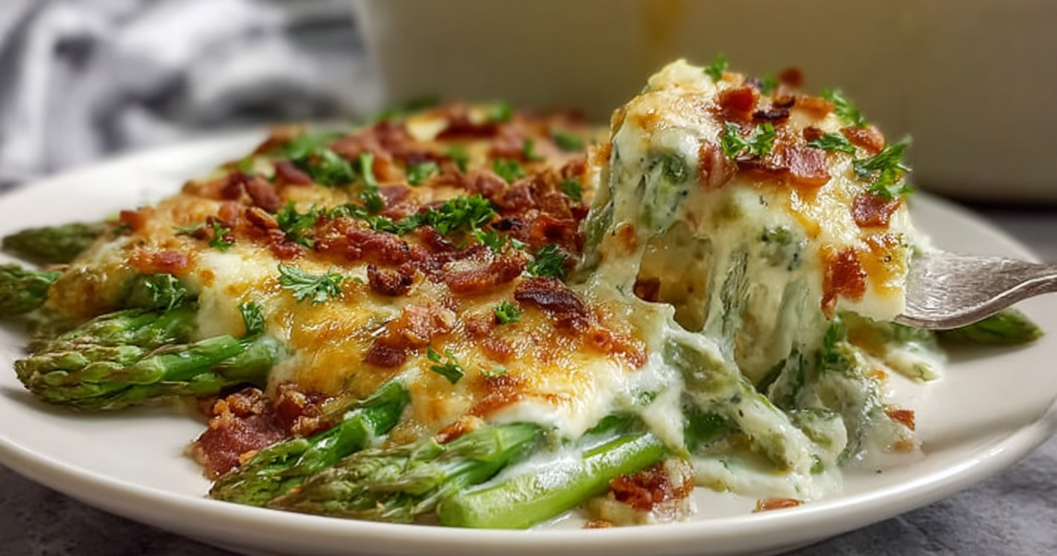 Tasty Keto Asparagus Casserole: A Comforting Low-Carb Delight