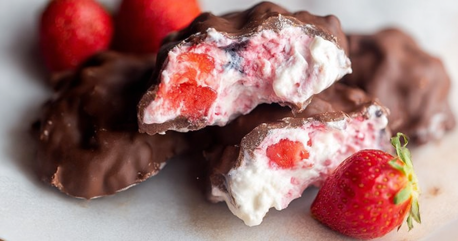 The Ultimate Chocolate Strawberry Yogurt Clusters Recipe