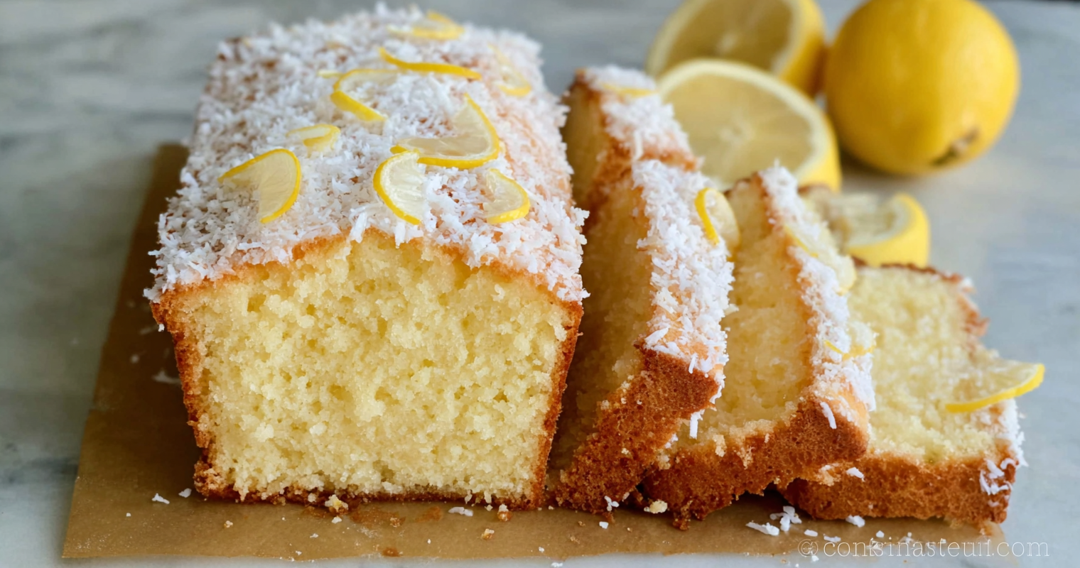 The Ultimate Coconut Lemon Loaf Cake Recipe