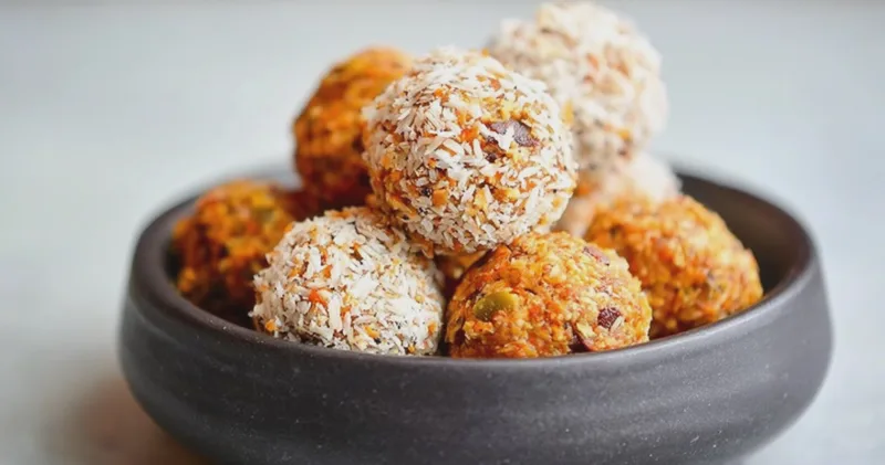 The Ultimate Healthy Carrot Cake Energy Balls Recipe