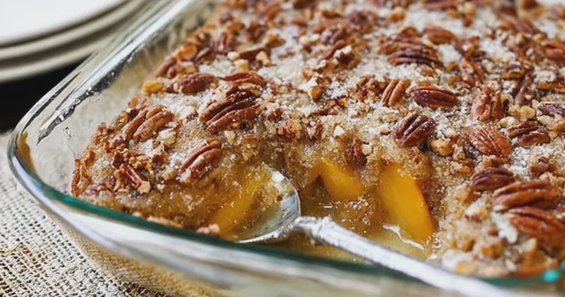 The Ultimate Irresistible Peach Dump Cake Recipe