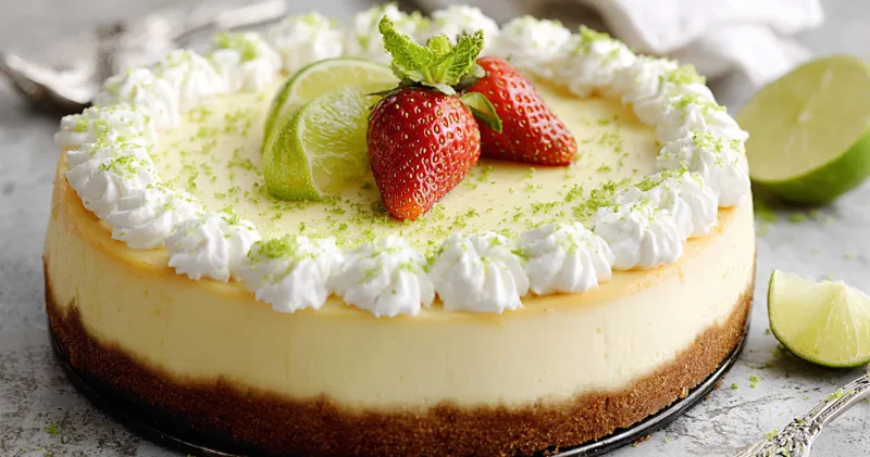 The Ultimate Key Lime Cheesecake Recipe