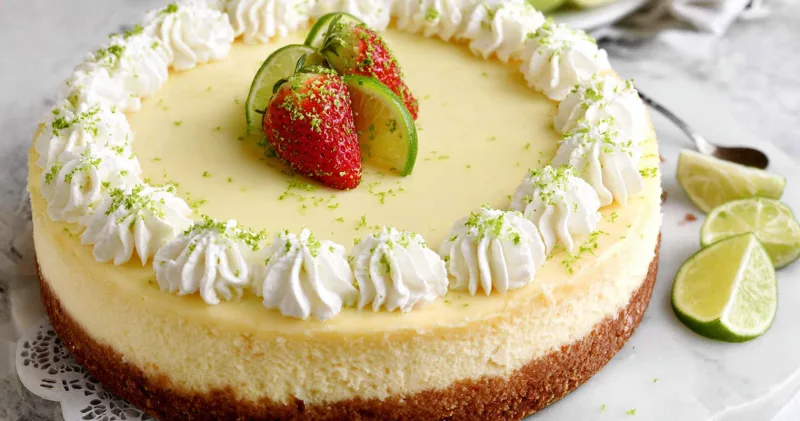 The Ultimate Key Lime Cheesecake Recipe