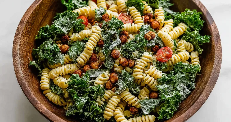 The Ultimate Pasta Caesar Salad Recipe