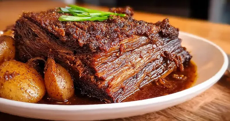 The Ultimate Slow Cooked Beef Brisket Recipe