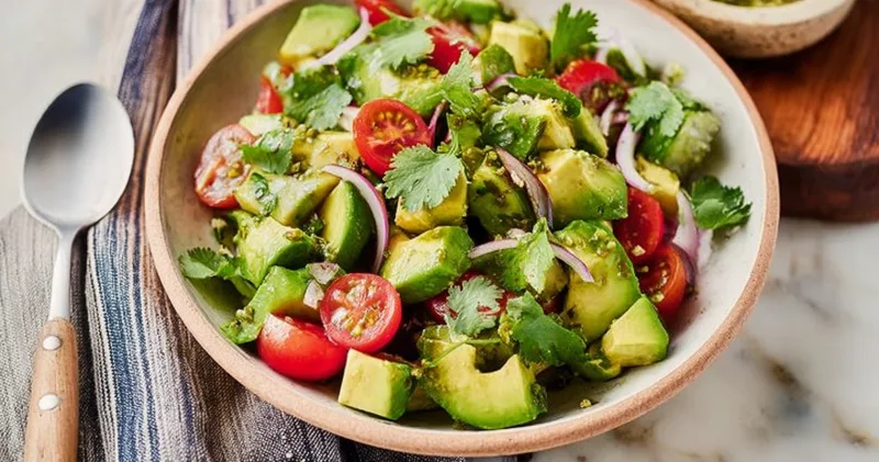 Zesty Avocado Salad: A Quick and Irresistible Recipe