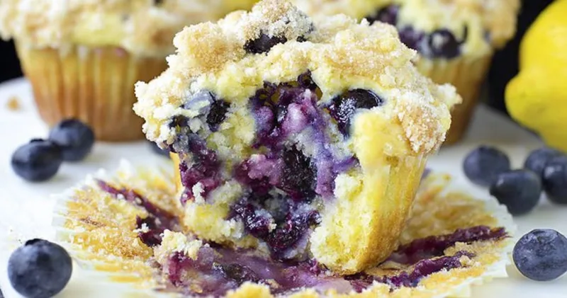 Zesty Lemon Blueberry Muffins – A Must-Try Breakfast Delight!