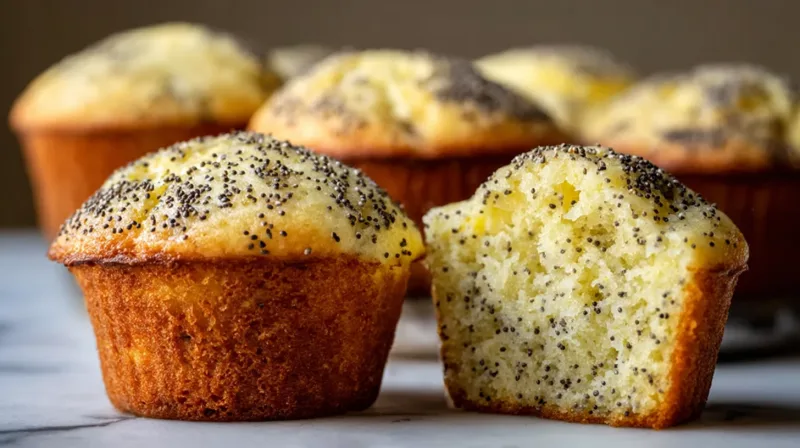 Zesty Lemon Poppy Seed Muffins: A Must-Try Recipe