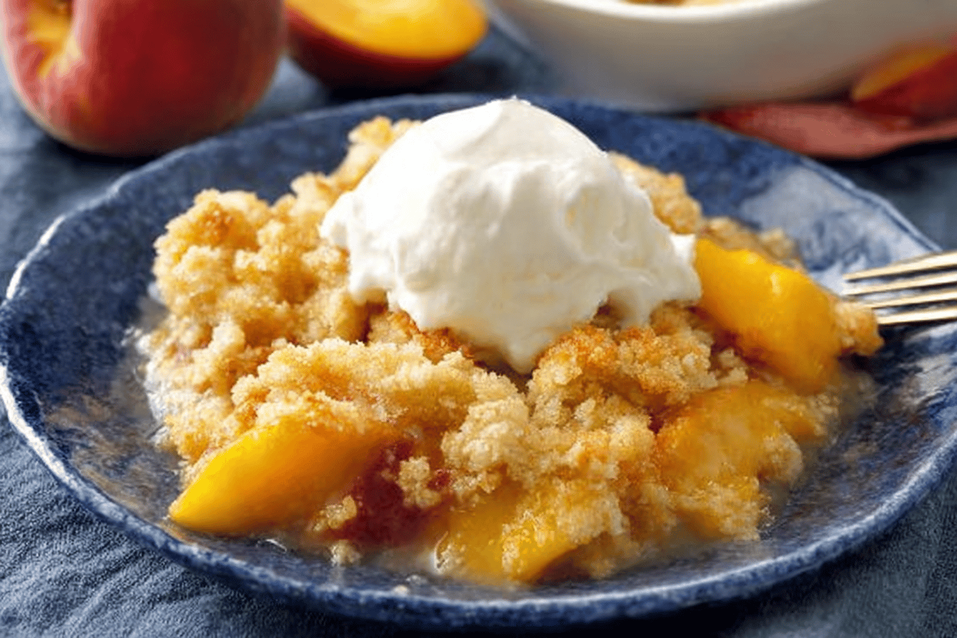 Easy Peach Cobbler