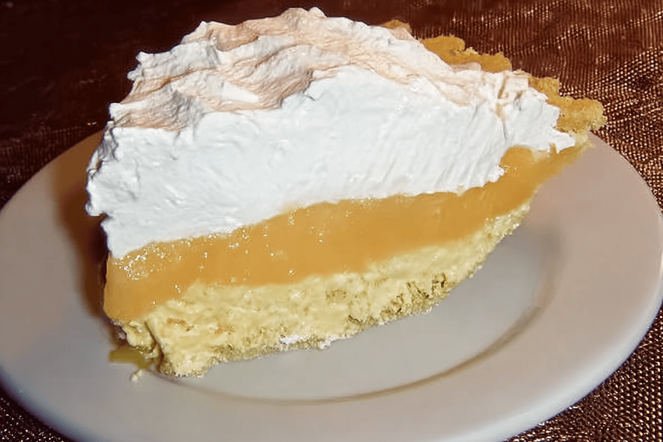 Cantaloupe Cream Pie