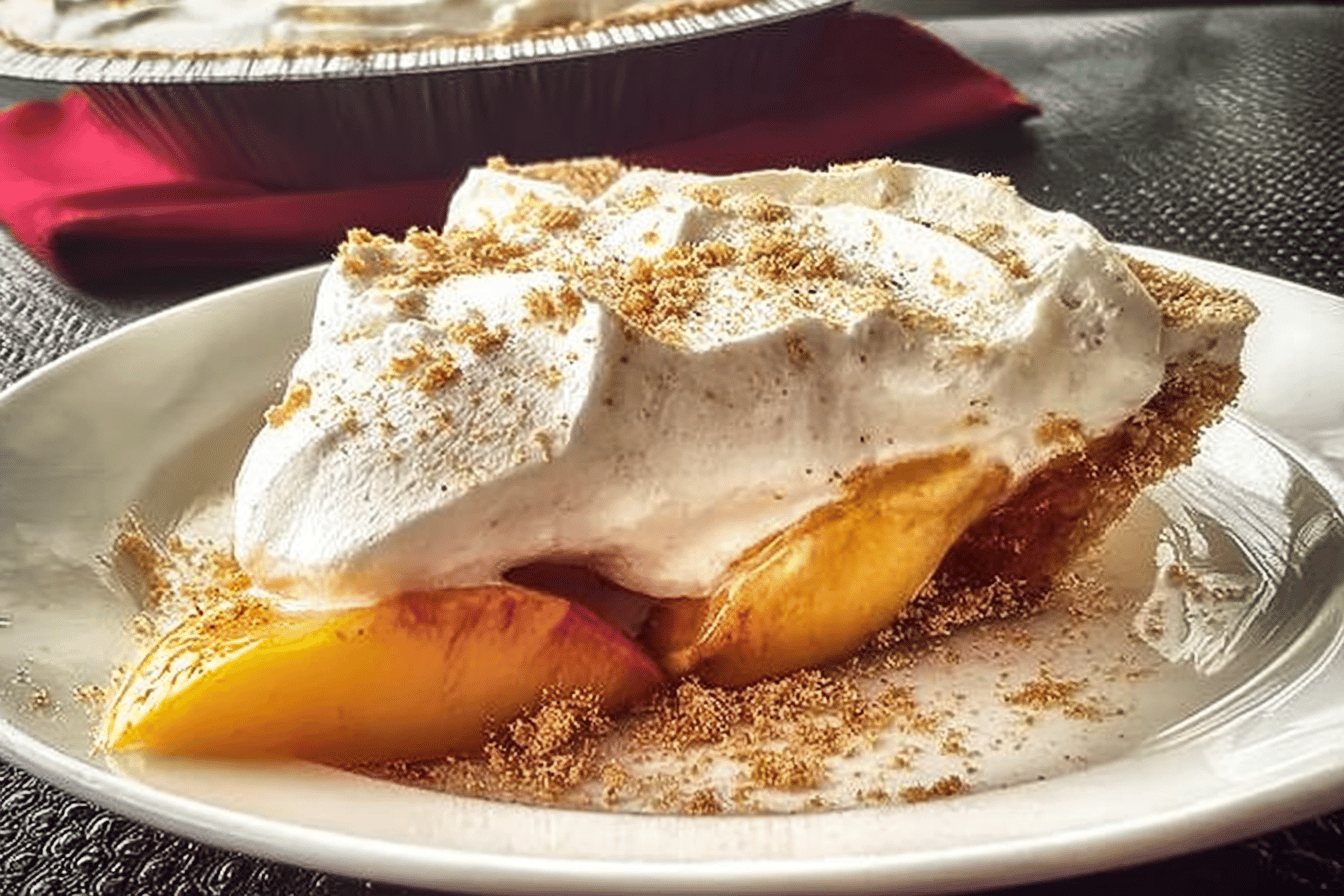Fresh Peach Dessert