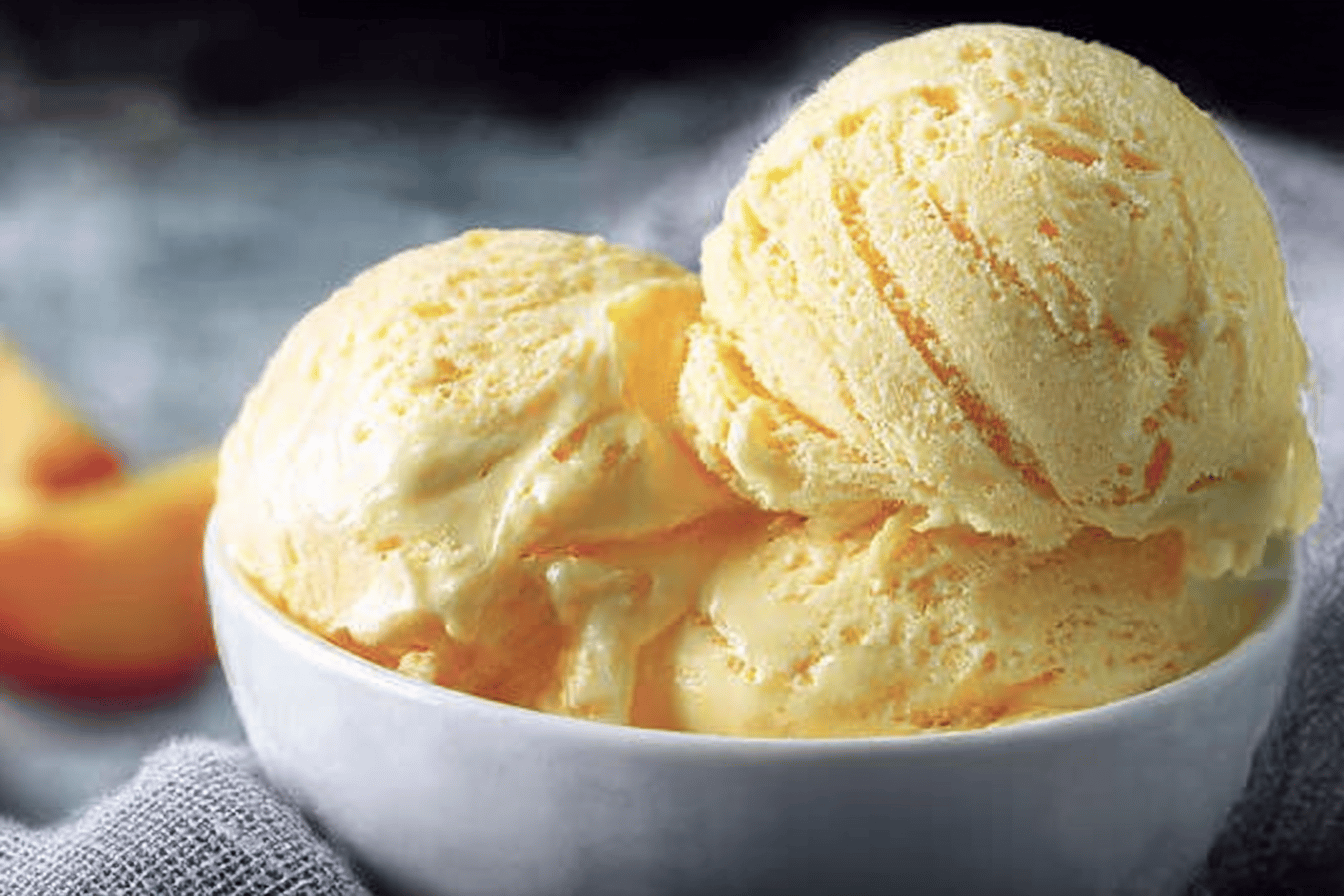 Old Fashioned Peach Ice Cream