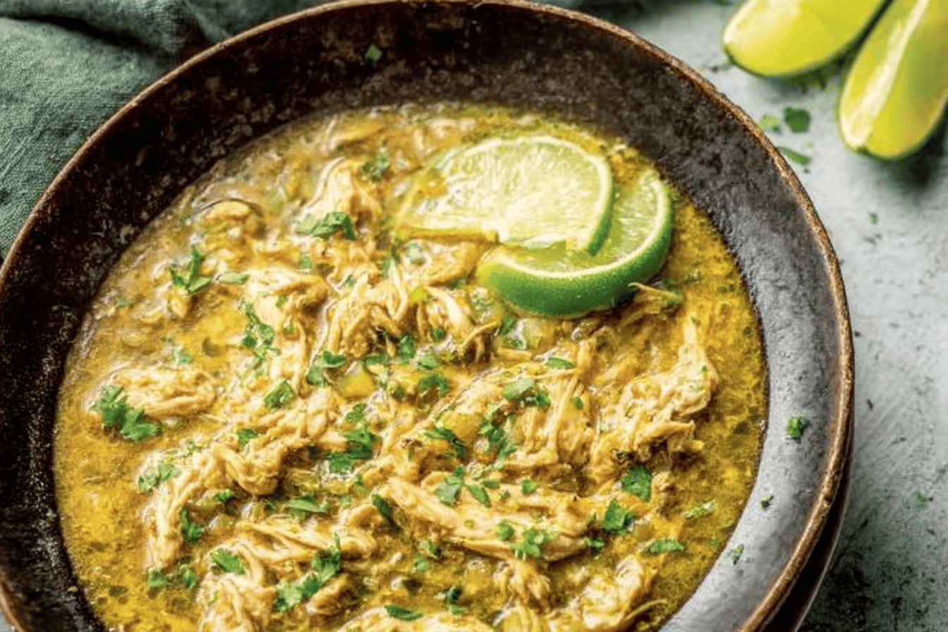 Green Chili Chicken Chicken Chile Verde Pressure Cooker Recipe