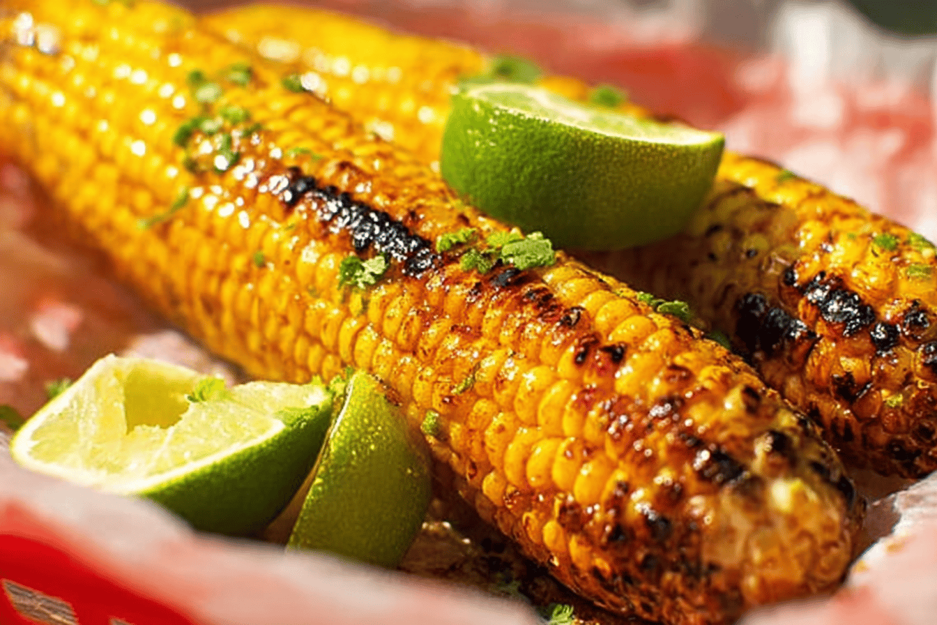 Corn On The Cob With Chili-Lime Butter