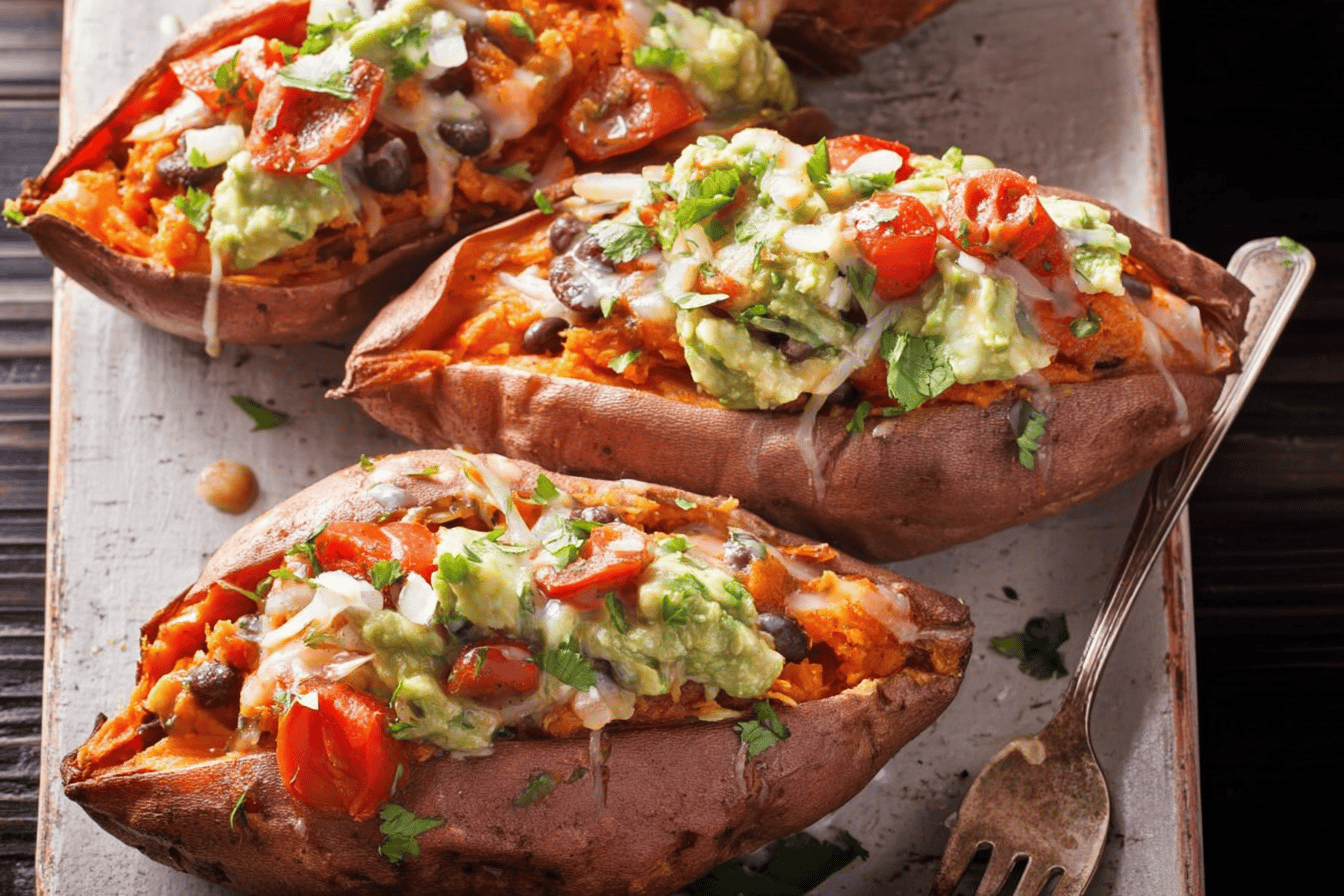 Stuffed Sweet Potatoes