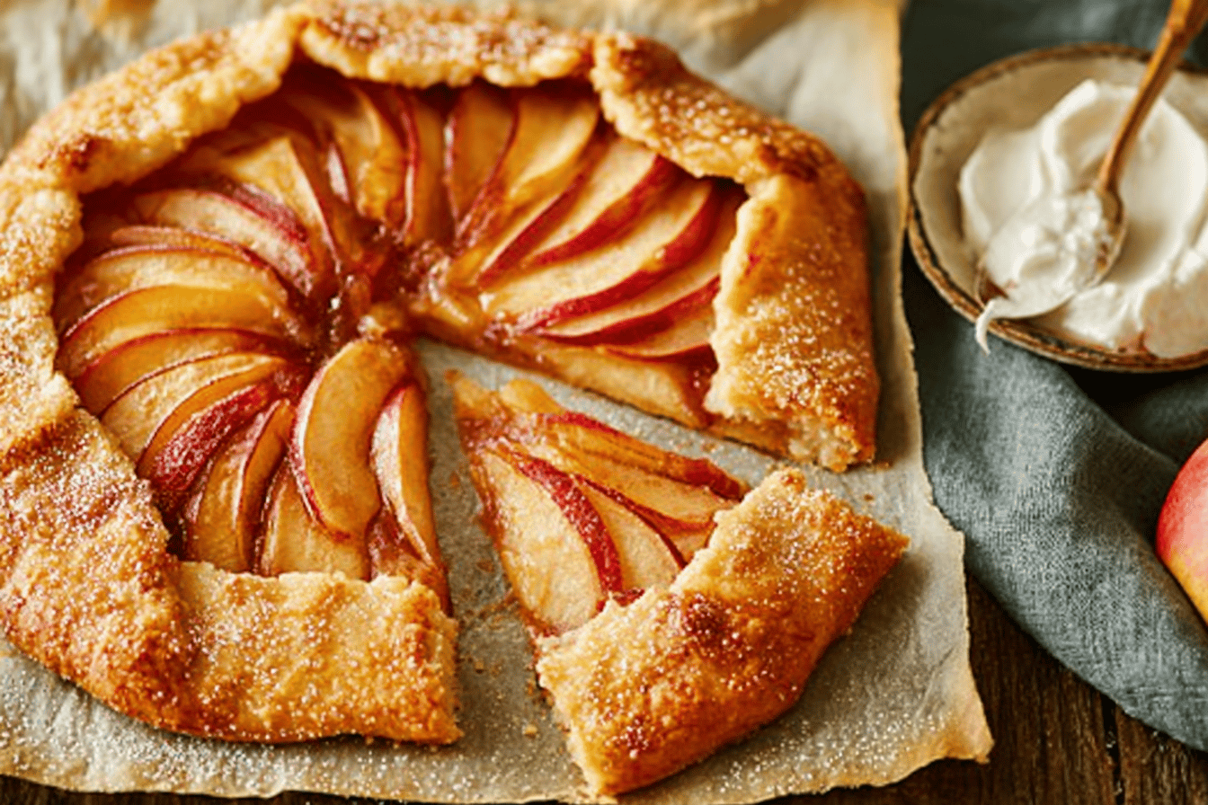 Cinnamon Apple Galette